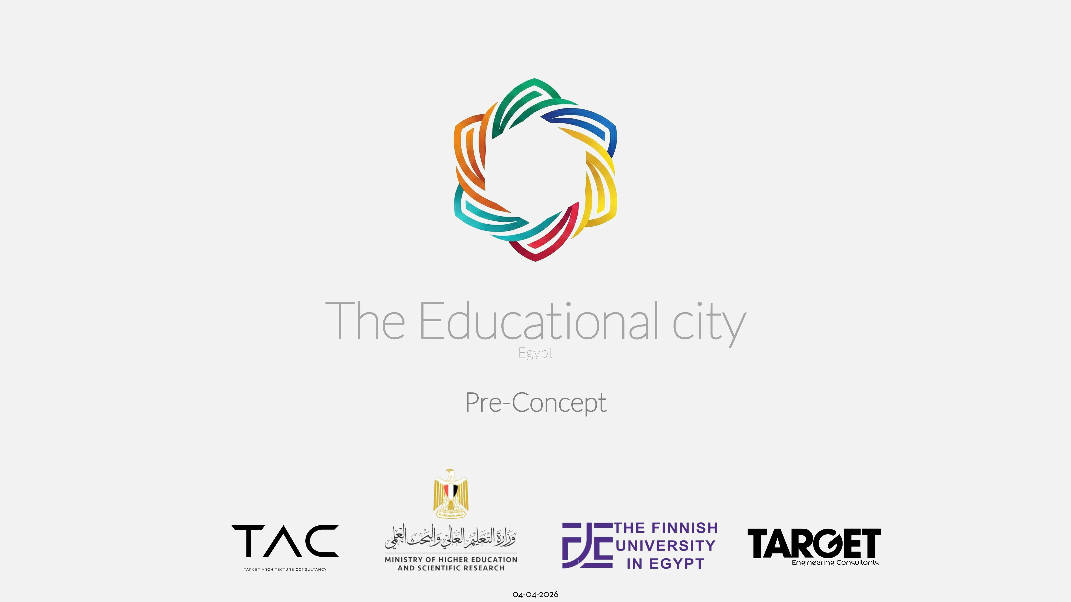 The Educational City – Pre-Concept Cover